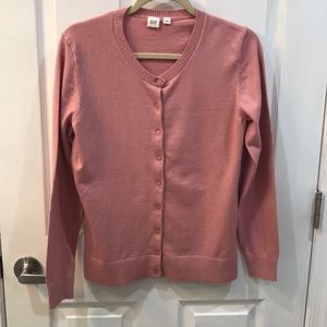 GAP Pink Cardigan